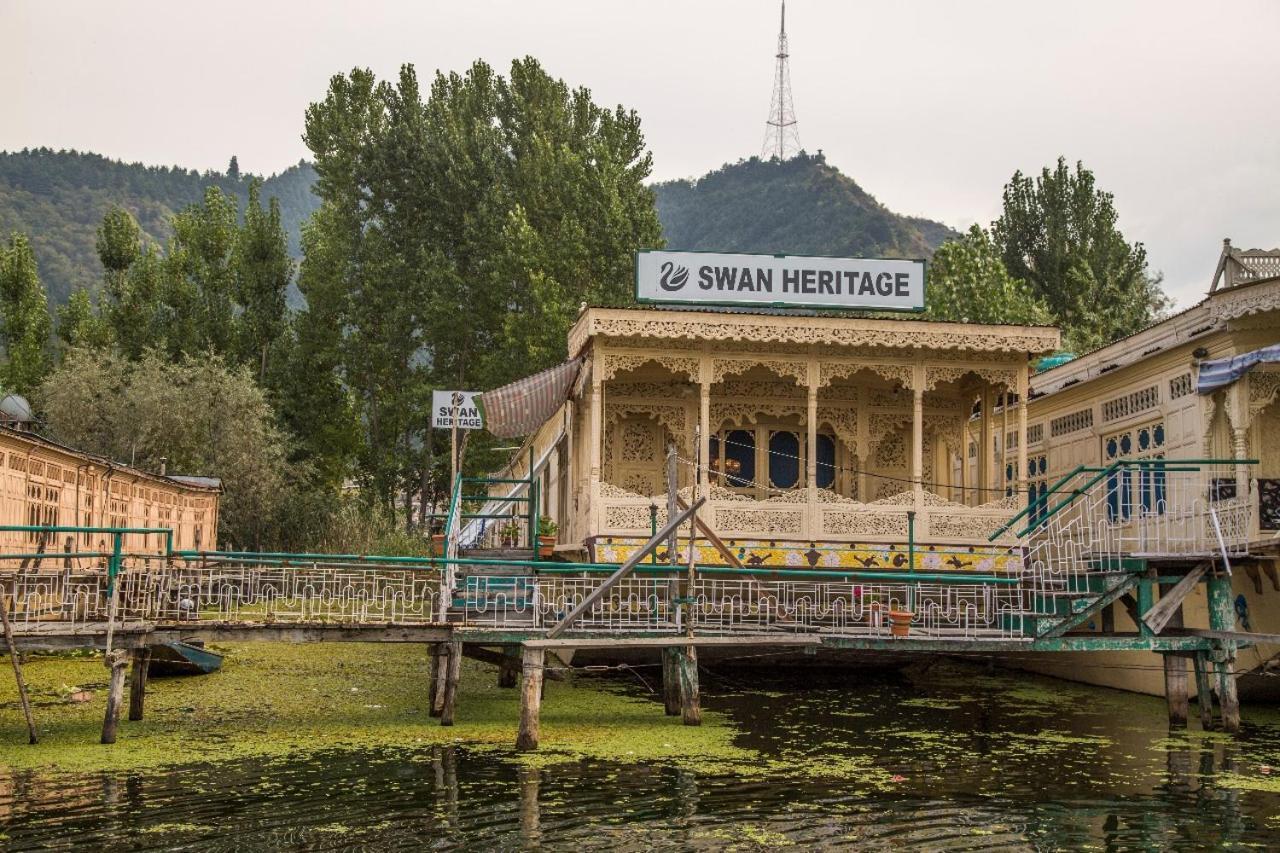 Swan Heritage Houseboats Срінагар Екстер'єр фото